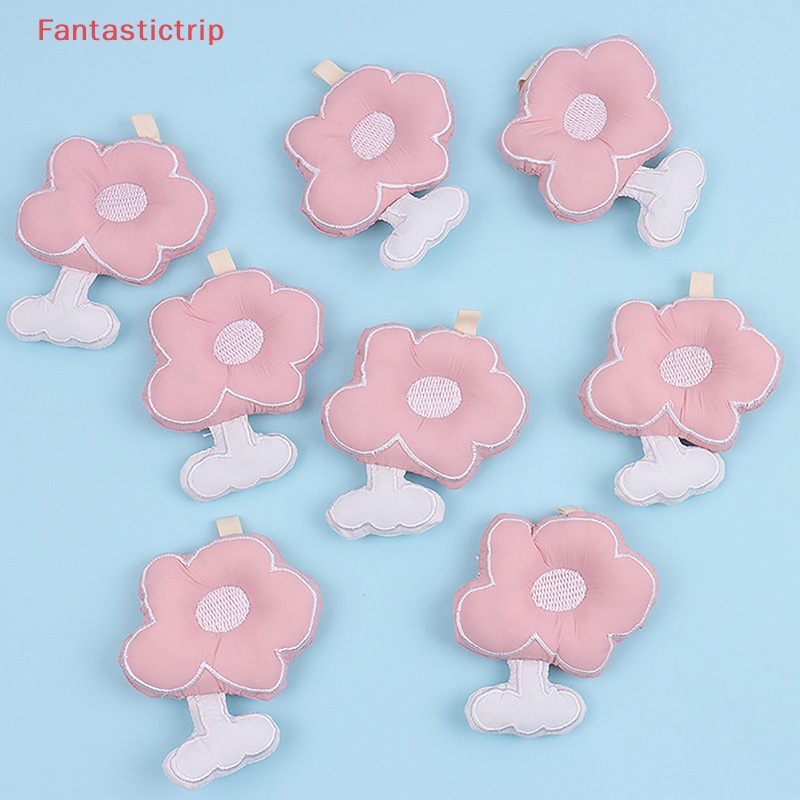 Móc Khóa Hình Bông Hoa Màu Hồng Dễ Thương DIY