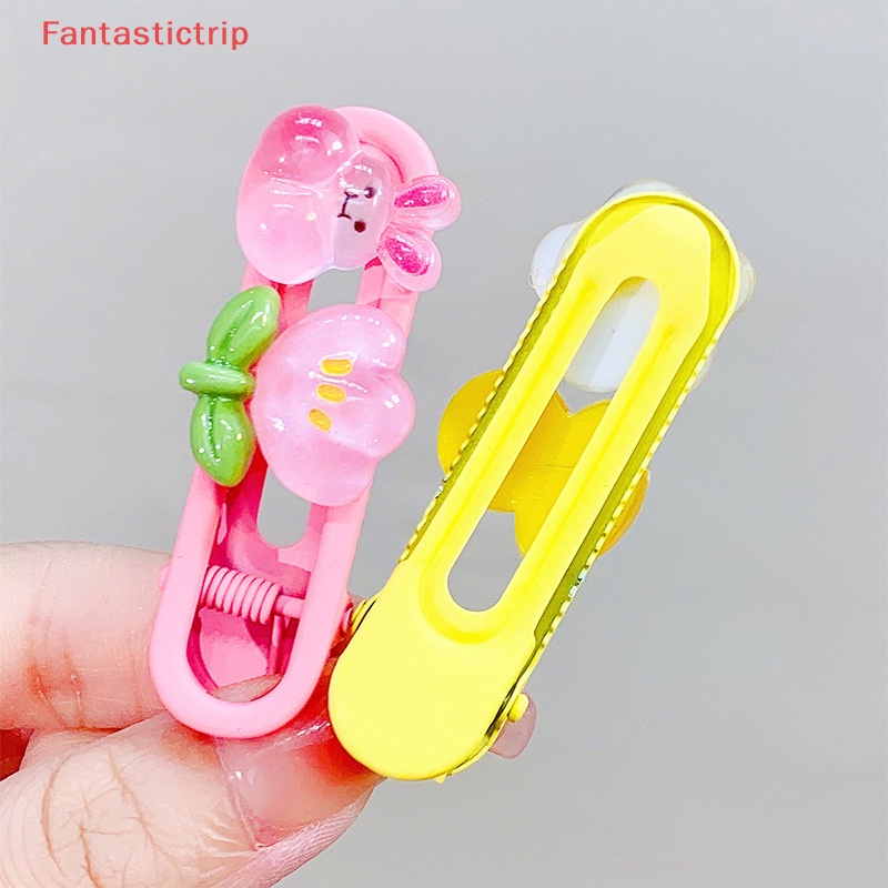 Bộ 3 Kẹp Tóc Hình Hoa Dễ Thương Cho Bé Gái