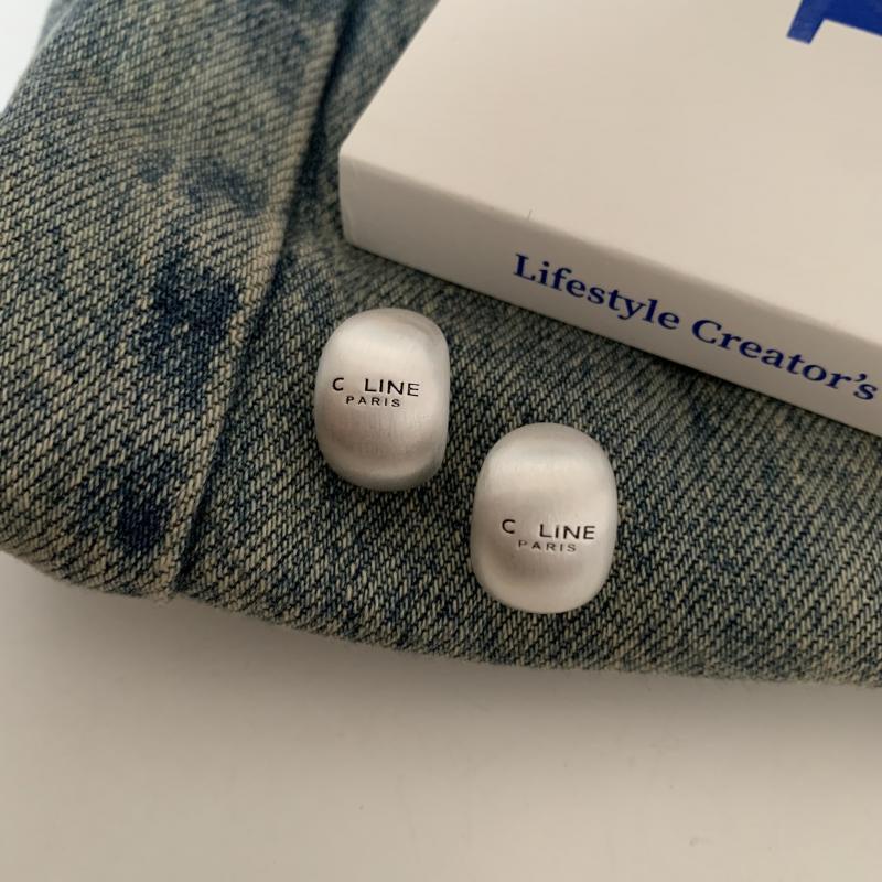 Bông Tai Màu Vàng Đồng Thiết Kế Đơn Giản Sang Trọng Thời Trang 2022 Cho Nữ