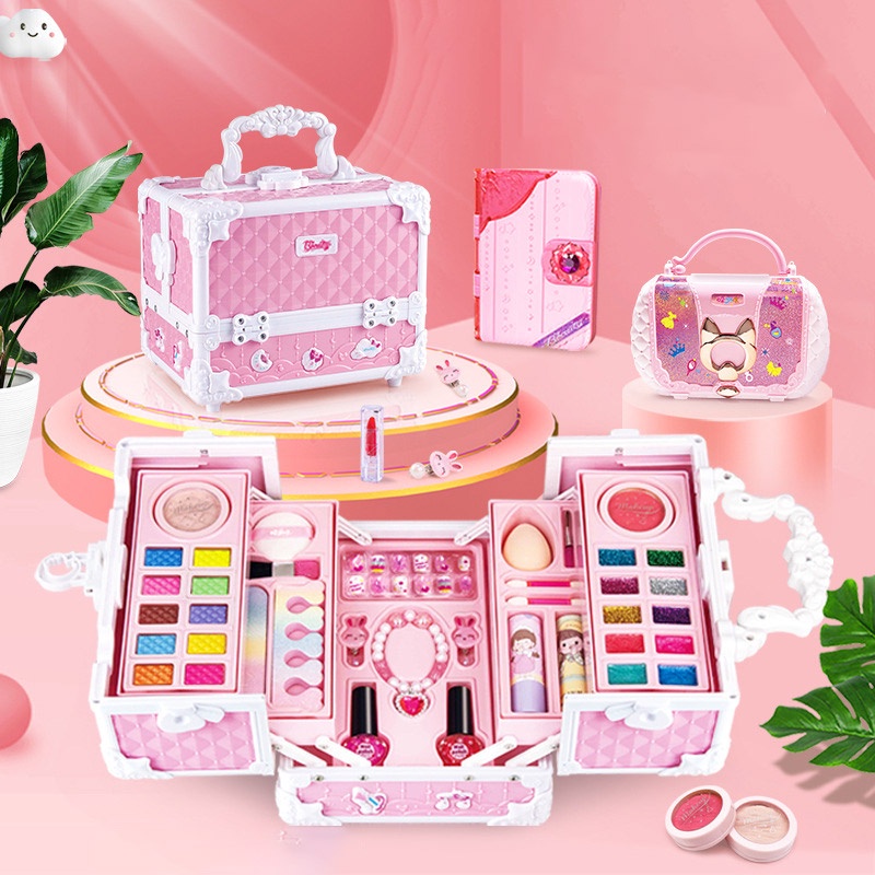 Set Đồ Chơi Trang Điểm Công Chúa Xinh Xắn Cho Bé Gái