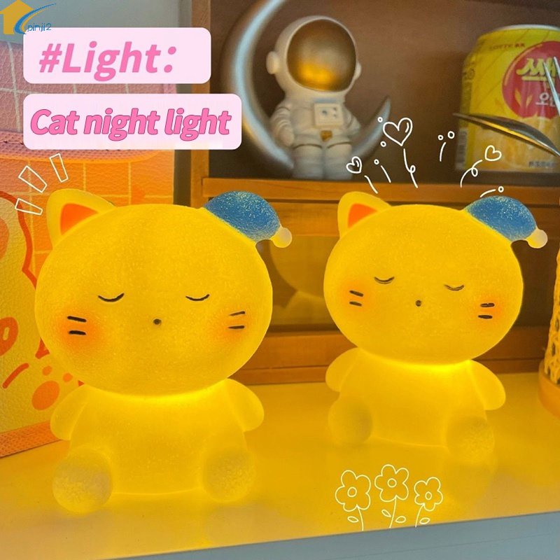 Đèn Ngủ LED Để Bàn Hình Vịt / Mèo Dễ Thương Dùng Trang Trí