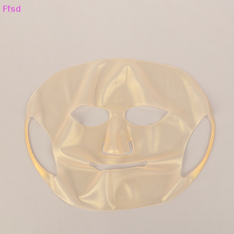 {Ffsd} Mặt Nạ Silicone Đeo Tai Làm Săn Chắc Da Chống Nếp Nhăn Tạo Khuôn Mặt Chữ V Có Thể Tái Sử Dụng
