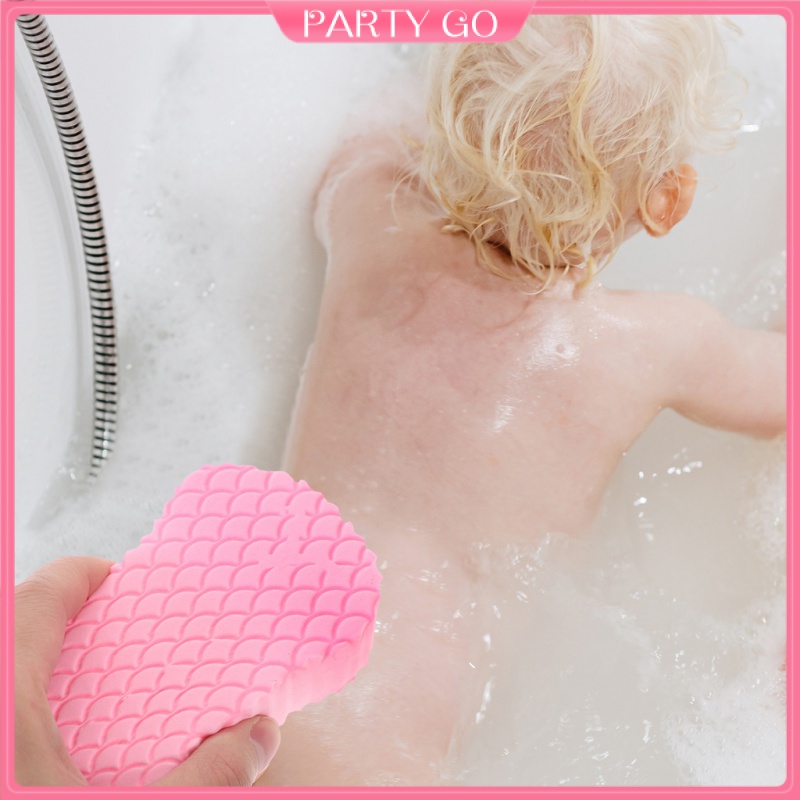 Set 2 Đồ Chơi Tắm Bằng Bọt Biển Tẩy Tế Bào Chết Cho Bé