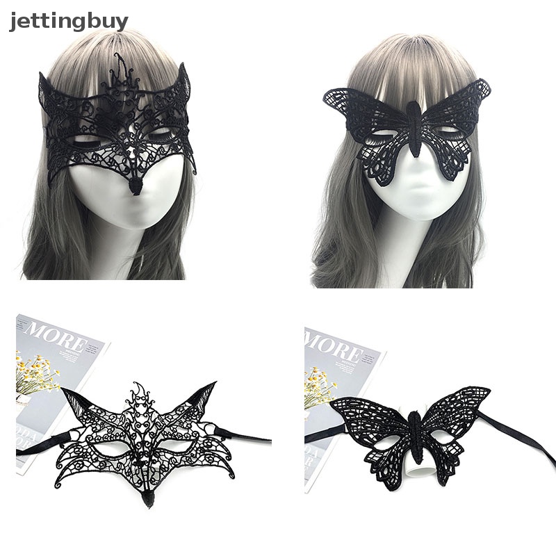 Mặt Nạ Ren Gợi Cảm Hóa Trang Halloween Cho Nữ