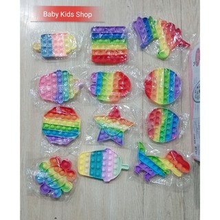 Đô chơi Pop it nhiều hình màu sắc độc đáo