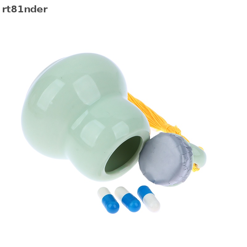 Rt Hộp Đựng Thuốc Bằng Gốm Hình Quả Bầu Kín Khí Di Động