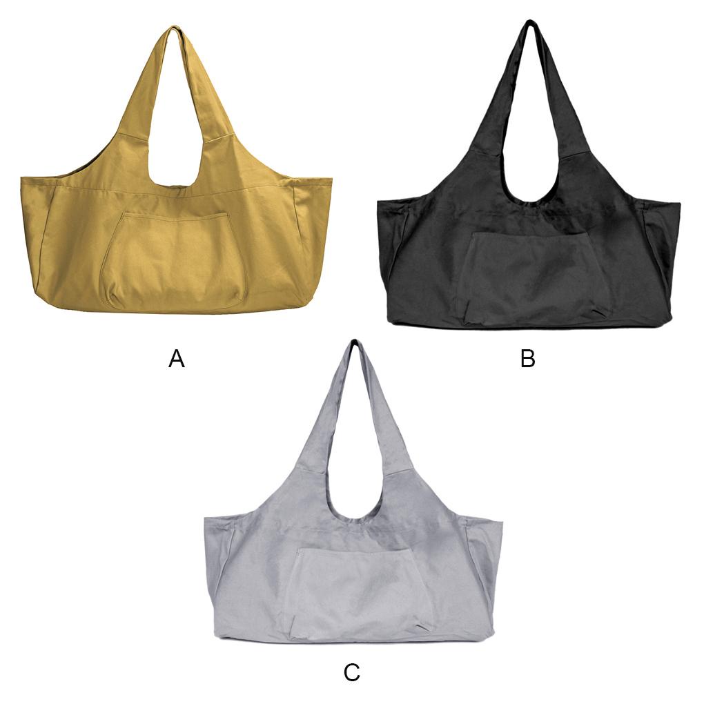 Túi Đựng Thẻ Thảm Tập Yoga / Thể Thao Ngoài Trời Sức Chứa Lớn Bằng Chất Liệu Canvas