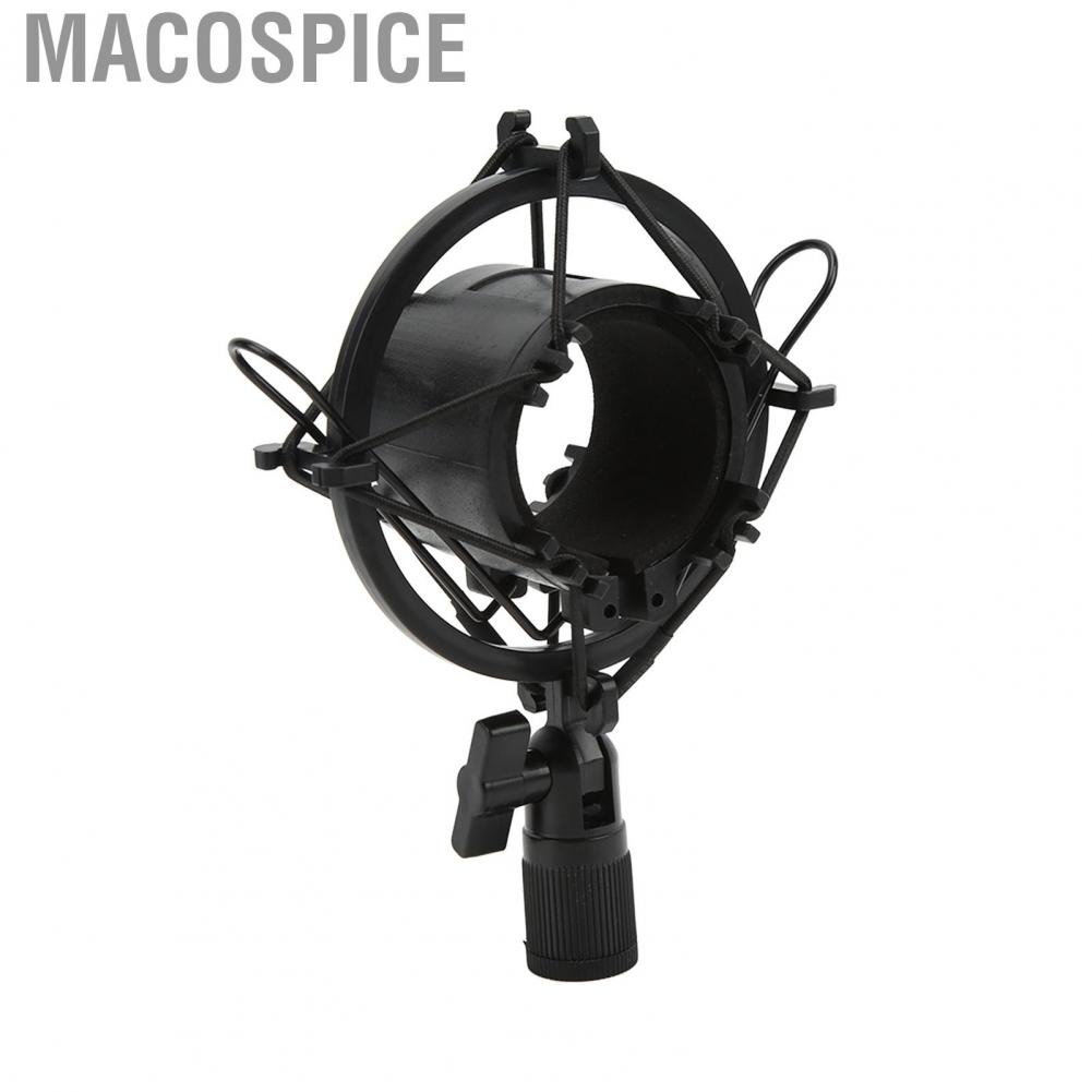 Macospice Microphone Shock Mount Holder Mic  47‑57mm For Recording ZIN