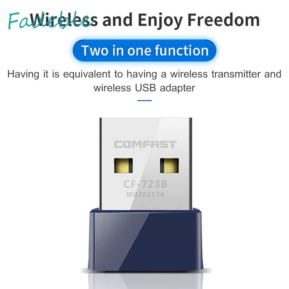 Thẻ Mạng Không Dây COMFAST CF-723B 2 Trong 1 Cổng USB Kết Nối Bluetooth