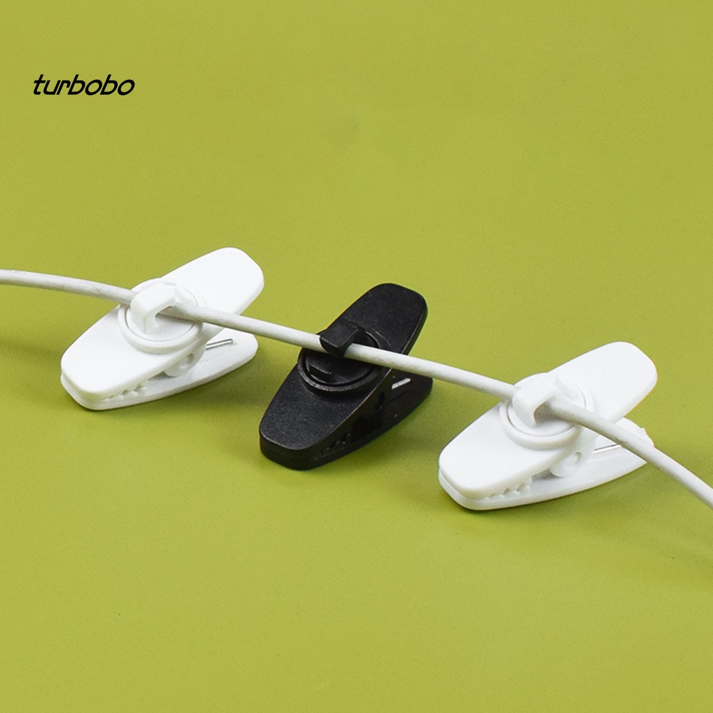 Set 5 Kẹp Tai Nghe Bằng Nhựa Có Thể Xoay Tiện Dụng