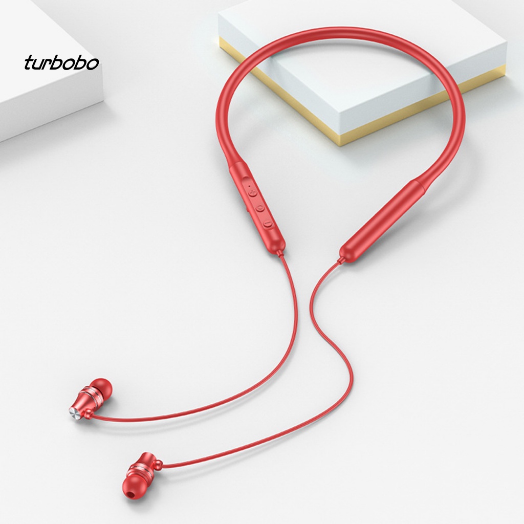 Tai Nghe Nhét Tai Không Dây 9D Chống Nước Kết Nối Bluetooth 5.0 GB13 Có Vòng Đeo Cổ Thể Thao