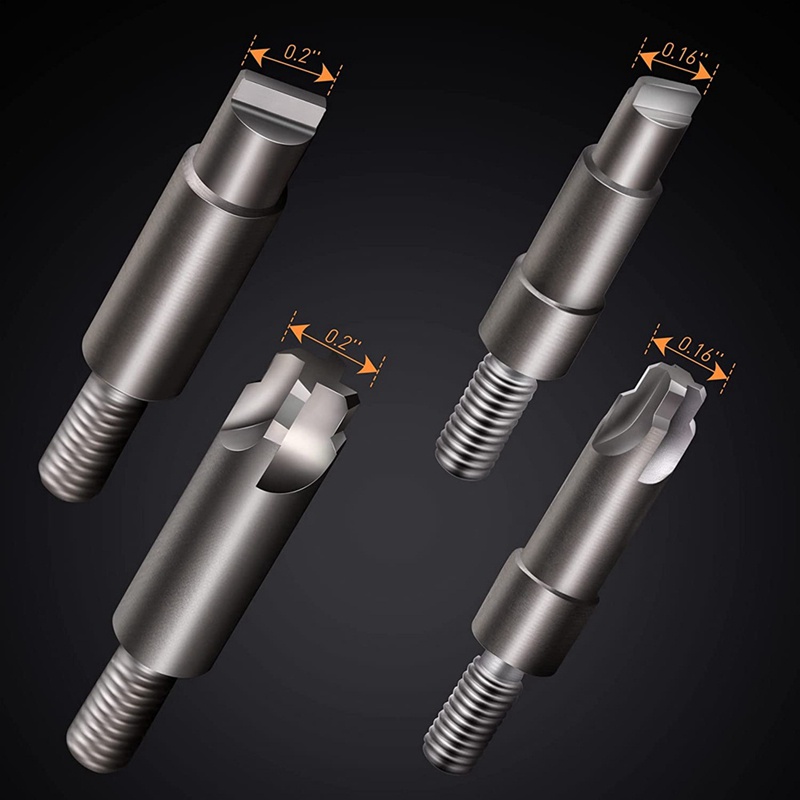 Bộ Chuyển Đổi Mũi Khoan Lục Giác Đa Năng Chamfer Deburring Cầm Tay Để Tải Trọng Để Loại Bỏ Tóc Rối