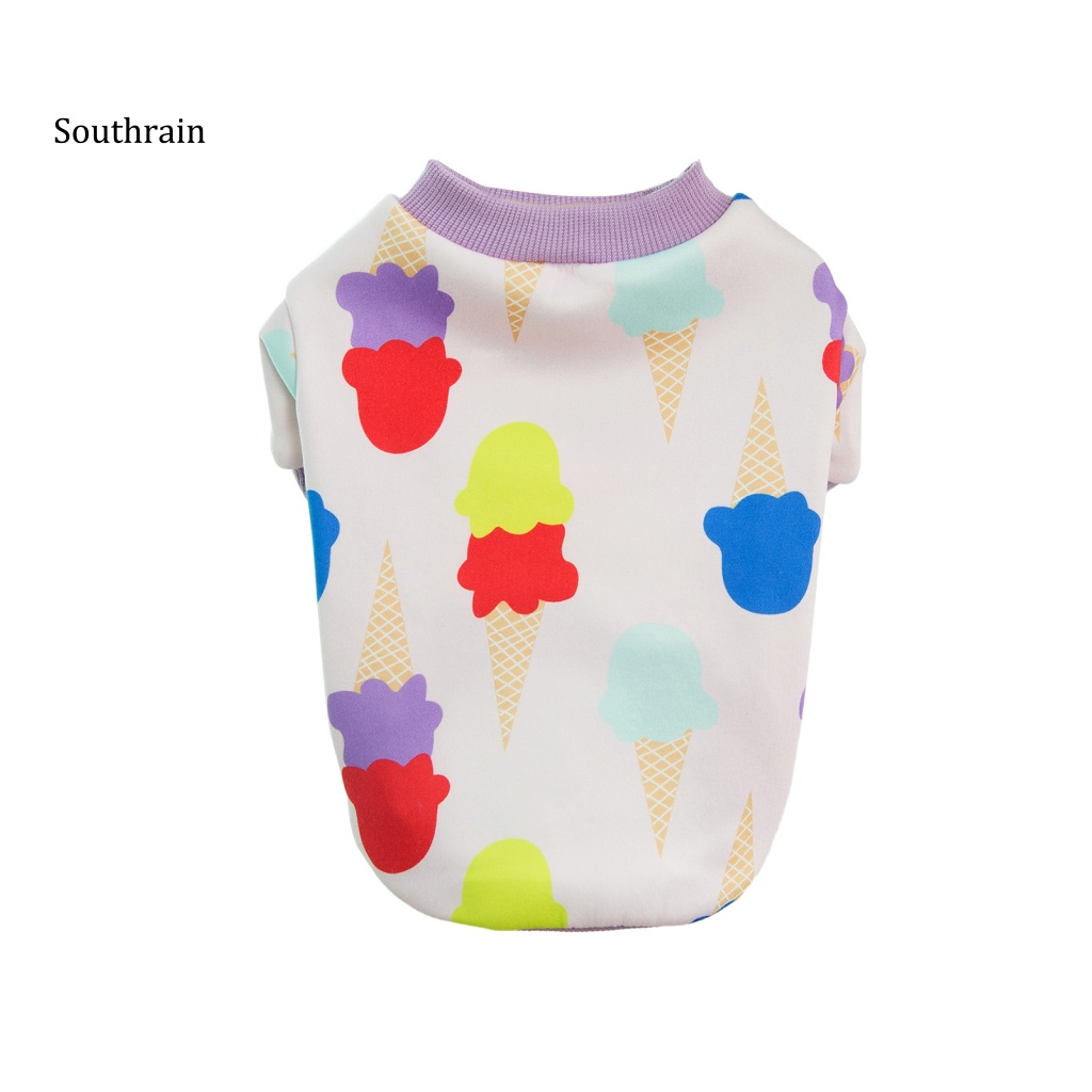 Áo Sweater Mềm Mại In Họa Tiết Hoạt Hình Dễ Thương Thời Trang Mùa Xuân Cho Cún Cưng