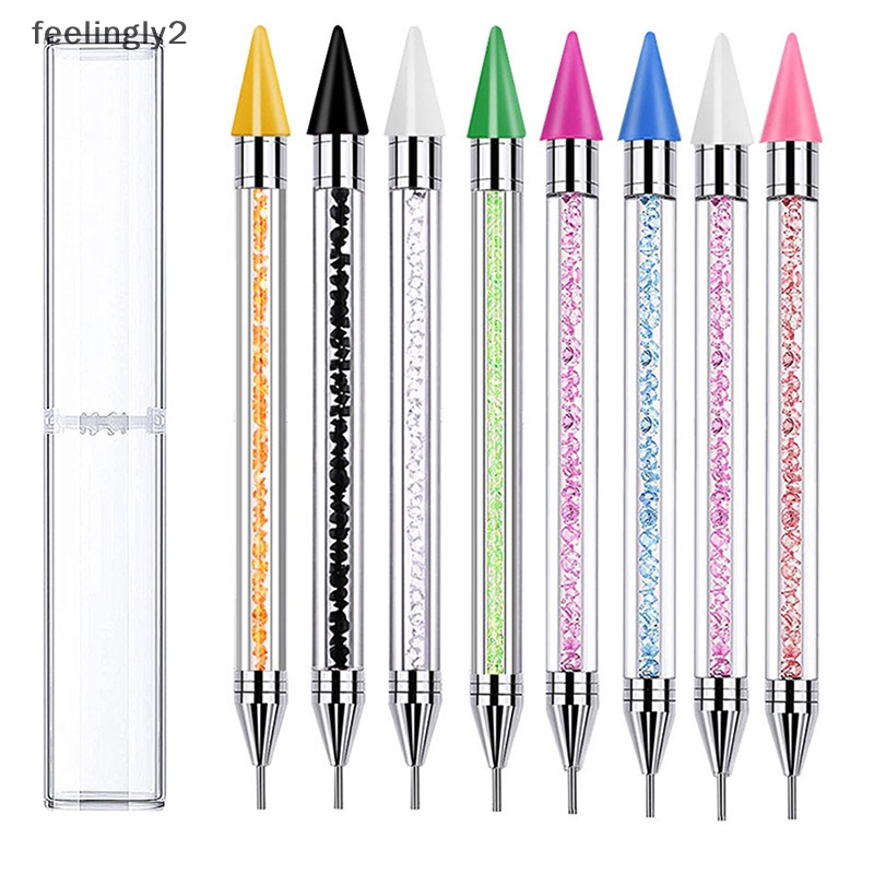 1 Cây Bút Hai Đầu Đính Đá Trang Trí Móng Tay Nghệ Thuật