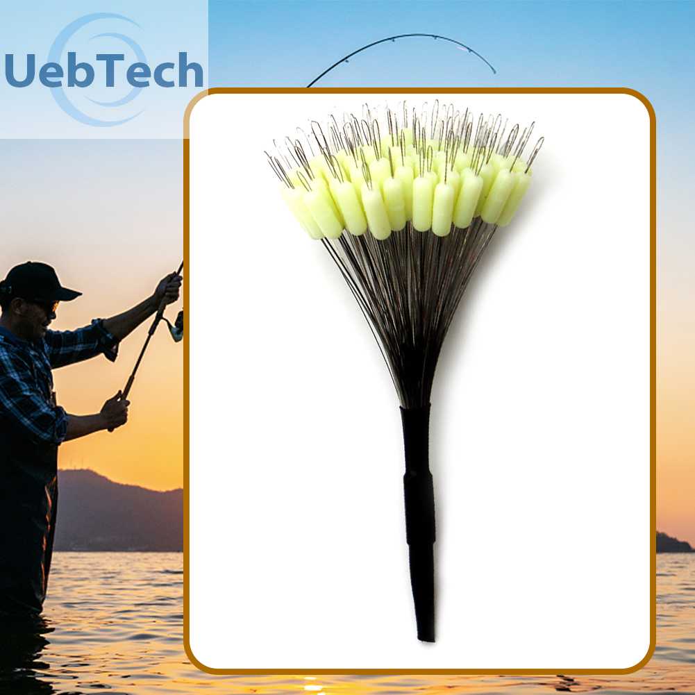 Set 100 Phao Câu Cá Bằng Silicone Tiện Dụng