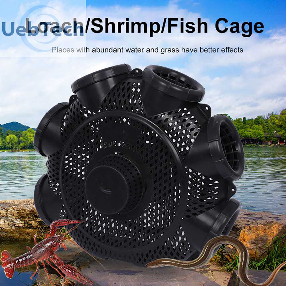 Lồng Bẫy Cá Hình Chiếc Sừng Gọn Nhẹ Tiện Dụng