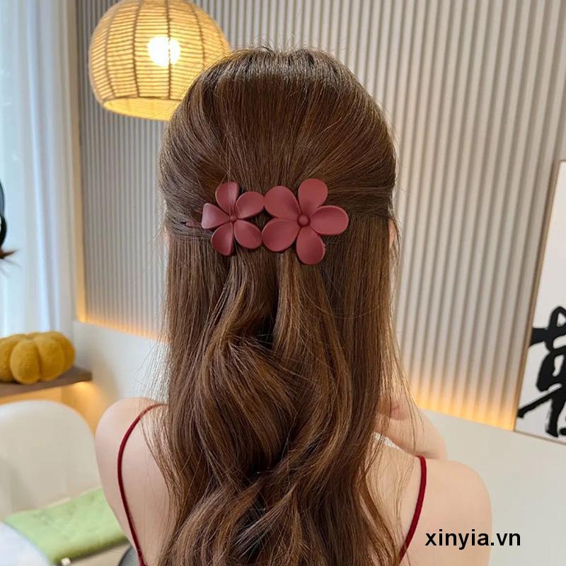Kẹp Tóc Hình Nơ Họa Tiết Hoa Phong Cách Hàn Quốc Phổ Biến Dành Cho Bạn Nữ