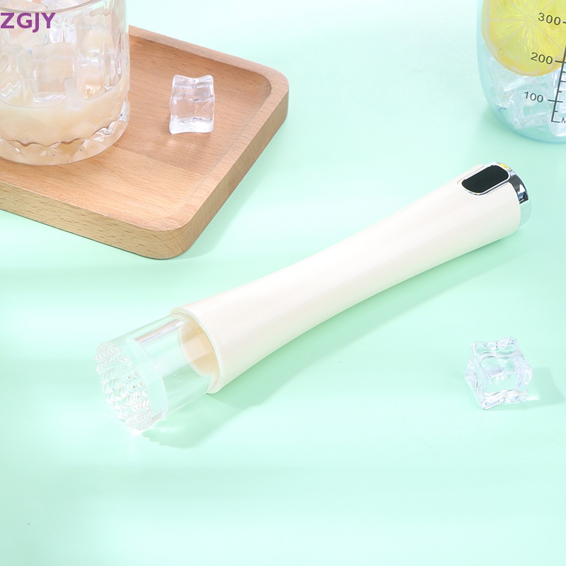 1 Cây Nghiền Đá Cocktail Tay Cầm Dài Bằng Acrylic Mới