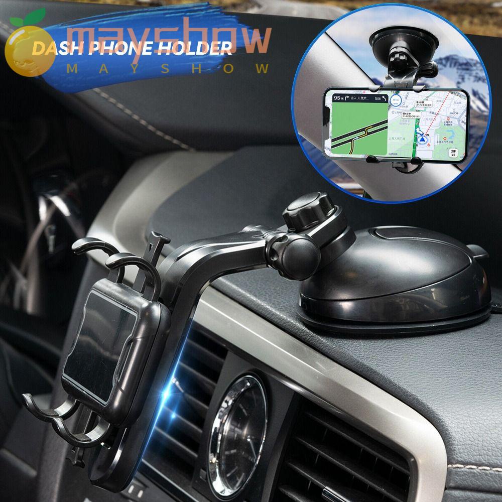 Giá Đỡ Điện Thoại Gắn Kính Chắn Gió Xe Hơi Thiết Kế Điều Chỉnh Được Tiện Lợi