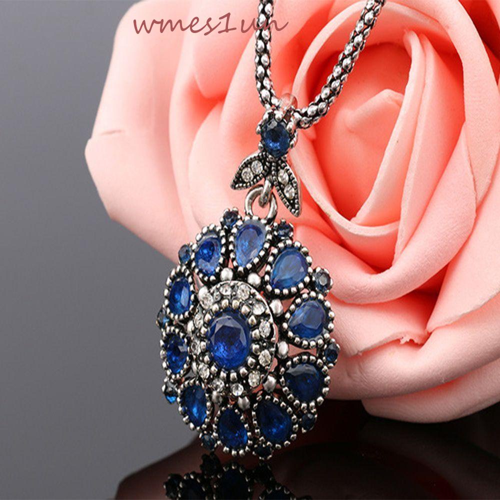 Vòng cổ Nhựa Resin Phong Cách Thổ Nhĩ Kỳ Cổ Điển Thời Trang 15H|Mặt Vòng cổ Phong Cách Bohemia