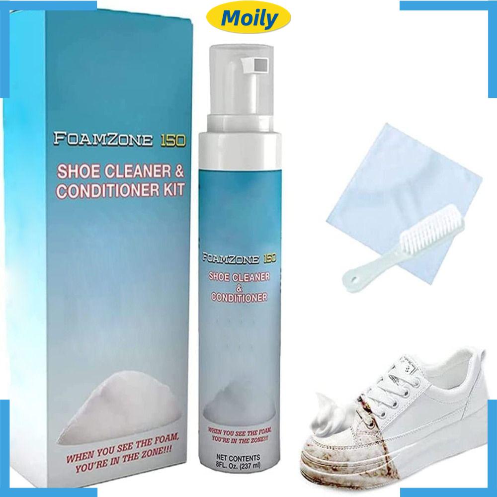 Moilyvn Dụng Cụ Làm Sạch Giày Dễ Dàng Loại Bỏ Vết Trầy Xước Màu Trắng