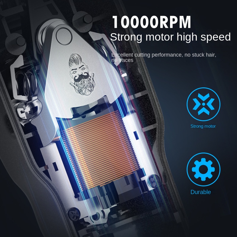 Máy Cắt Tóc Nam Châm Tốc Độ Cao 10000 Cho Nam Giới