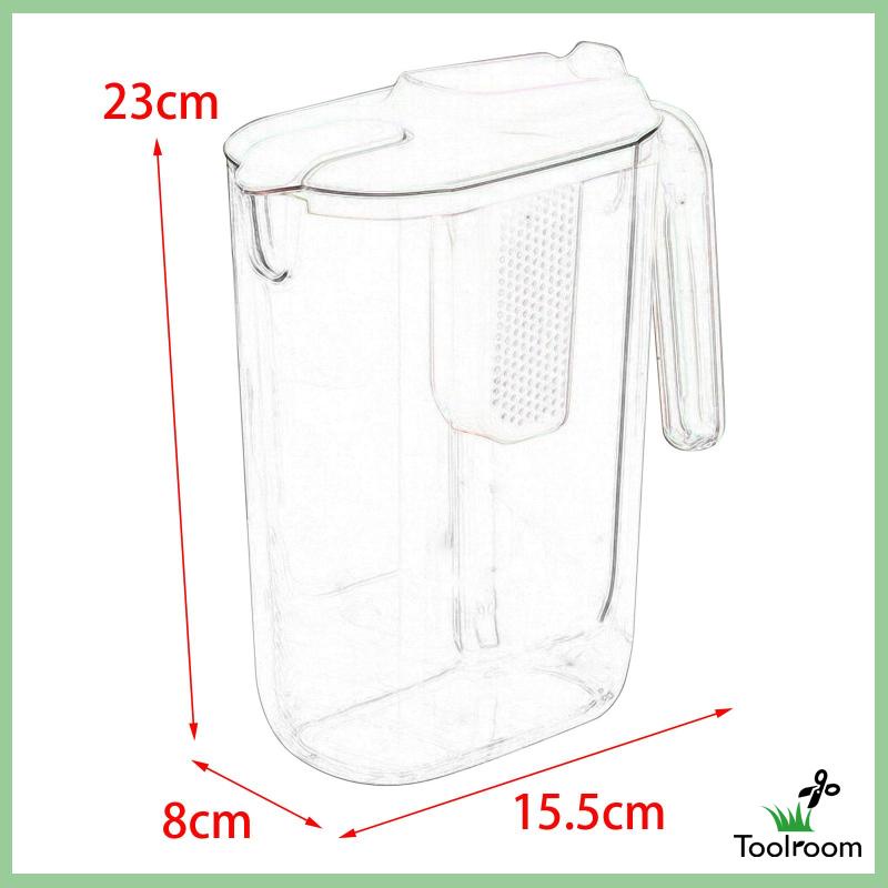 Bình Đựng Trà / Cà Phê Kín Khí Trong Suốt Kèm 4 Cốc