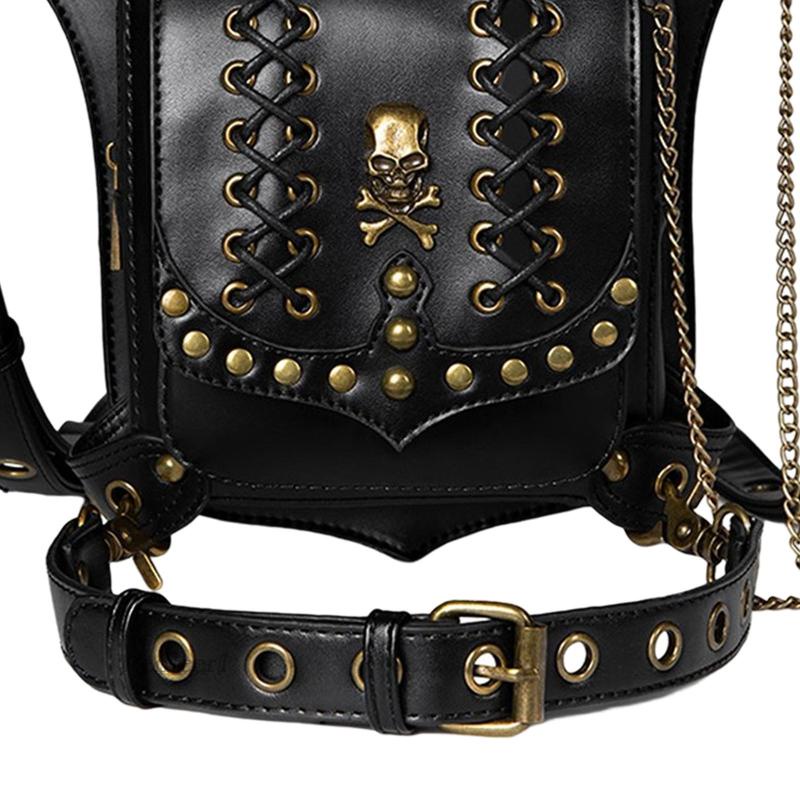 [Fenteer1] Túi Đeo Hông / Hông Phong Cách Steampunk Với Dây Đeo Có Thể Điều Chỉnh