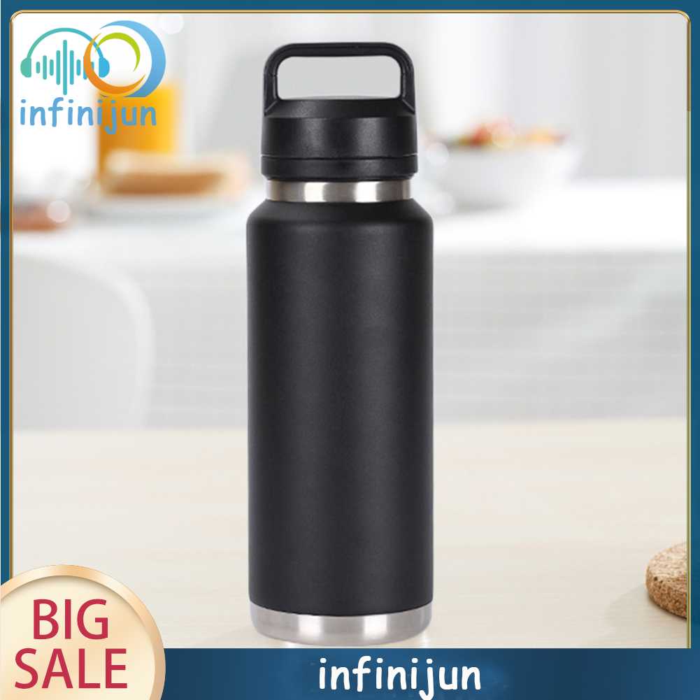 Bình Nước 1000ml Có Tay Cầm Tiện Lợi Cho Dã Ngoại