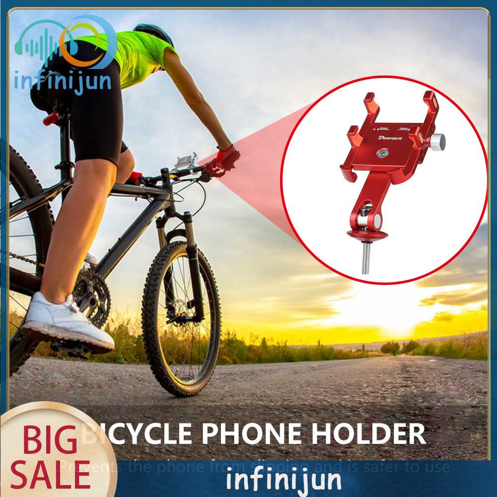 Giá Đỡ Điện Thoại Có Thể Điều Chỉnh Gắn Xe Đạp Tiện Dụng