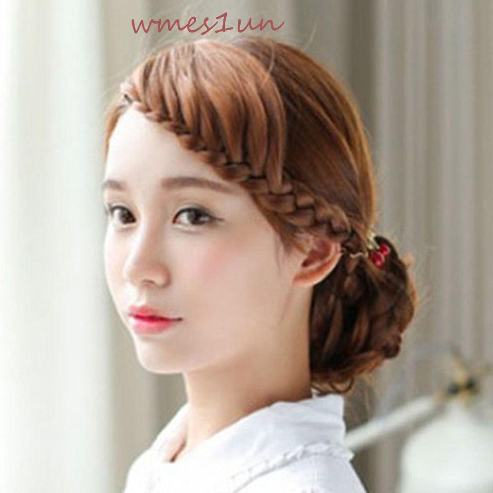 Tóc Mái Giả 15H Bồng Bềnh Tự Nhiên Cách Nhiệt Chất Lượng Cao Dành Cho Nữ