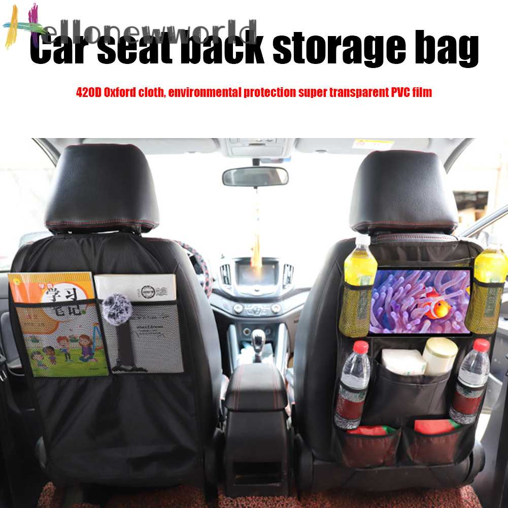 Túi Đựng Đồ Treo Lưng Ghế Xe Hơi Nhiều Ngăn Tiện Lợi