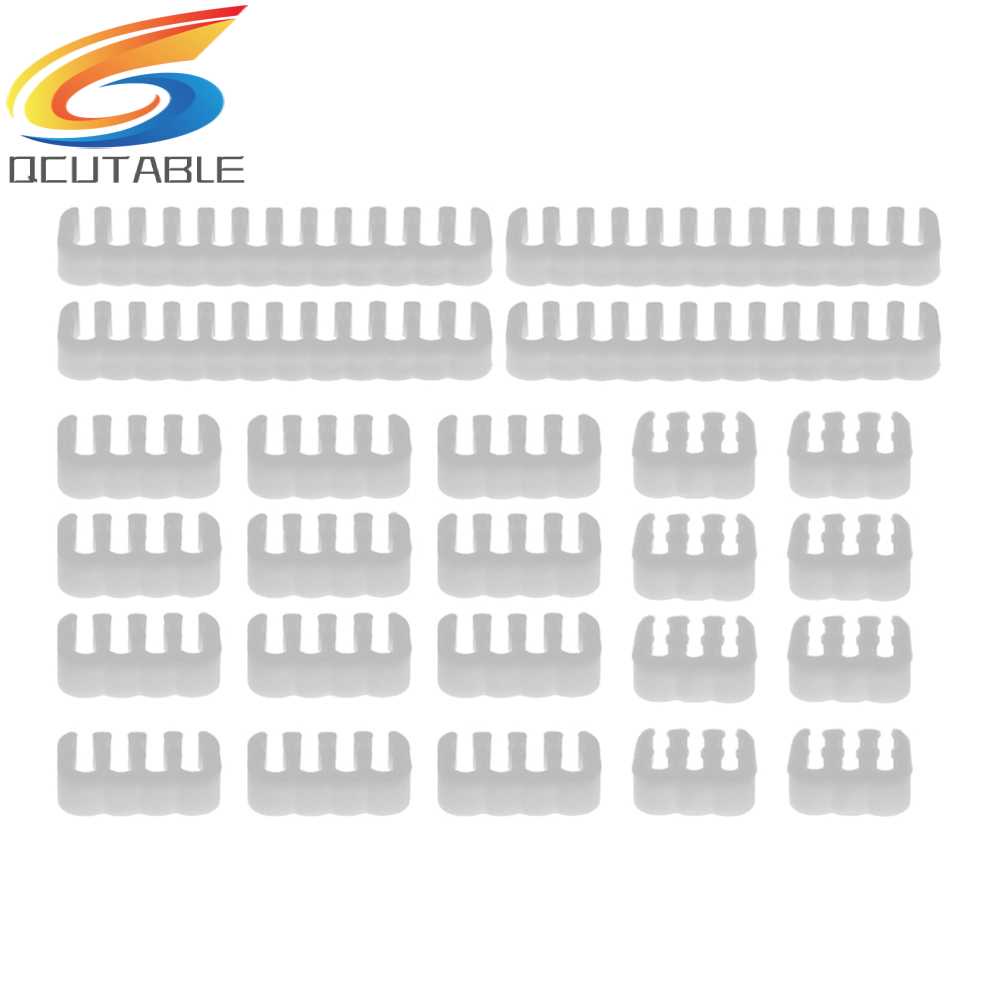 Bộ 24 Lược Sắp Xếp Dây Cáp 24Pin 8Pin 6Pin Cho Máy Tính 3.0-3.6mm