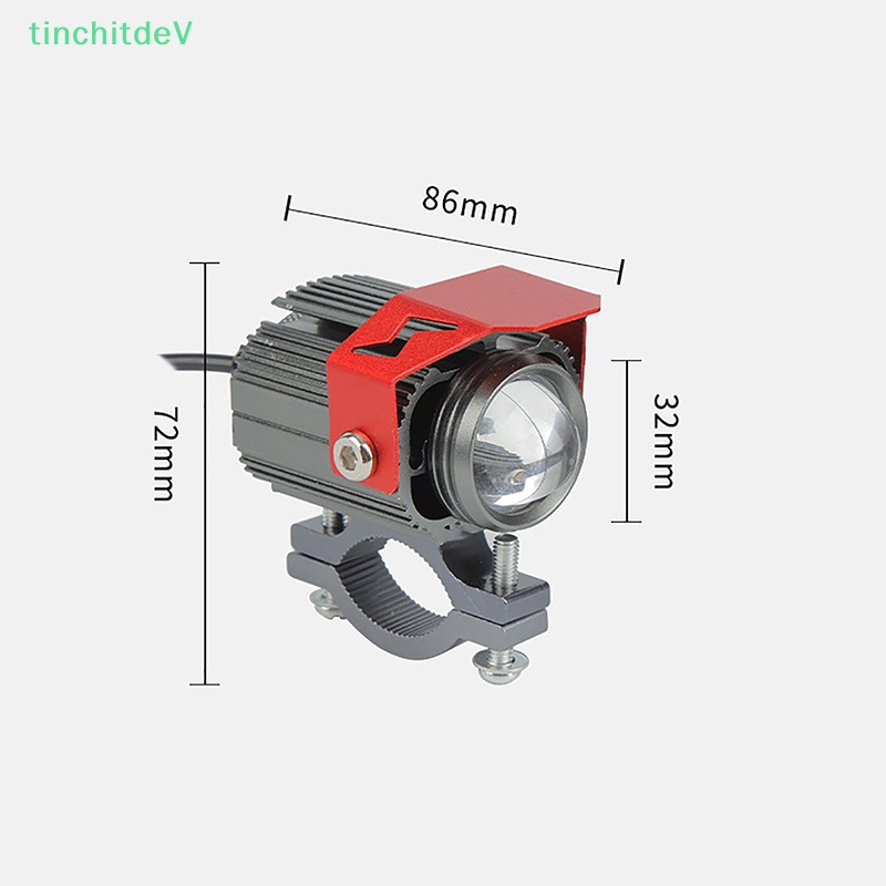 Bộ 1 / 2 Đèn LED 9-85V 32W Ánh Sáng Trắng / Vàng Chuyên Dụng Cho Xe Hơi / Xe Máy
