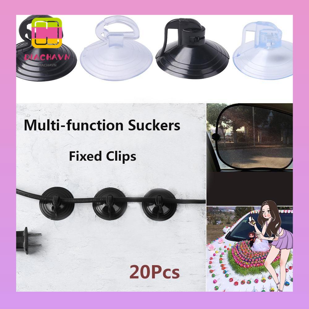 Set 20 Giá Đỡ Bong Bóng Treo Tường Tiện Dụng Cho Phòng Tắm / Nhà Bếp