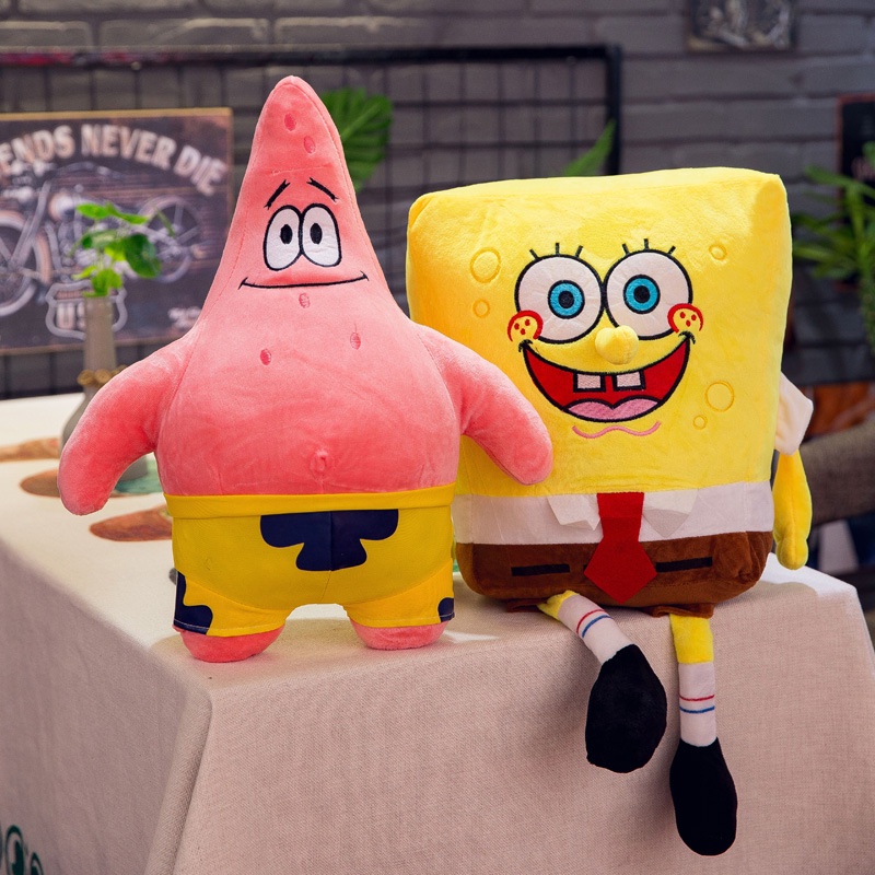 Thú Nhồi Bông Pattaya Hình SpongeBob Dễ Thương Cho Bé