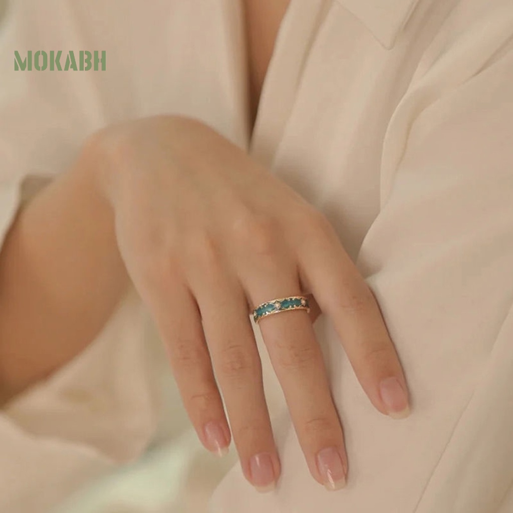 [Mới] Nhẫn Hợp Kim Siêu Nhẹ Đơn Giản Thanh Lịch Cho Nữ