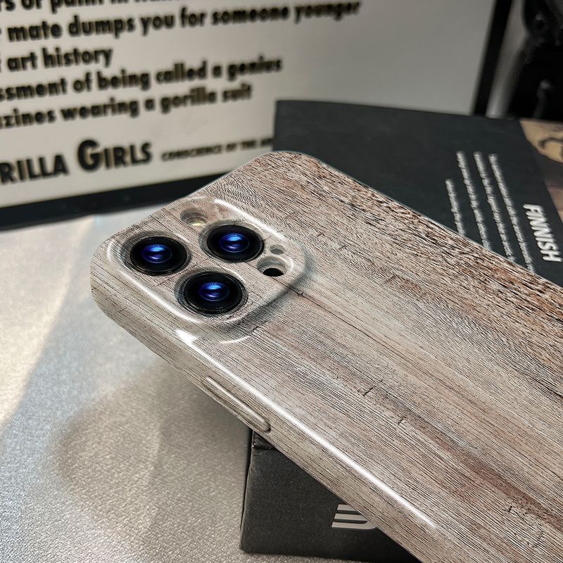 Ốp Điện Thoại Họa Tiết Vân Gỗ Thời Trang Sang Trọng Cho iPhone1412 xs xr13 / / Promax 11 LYVH