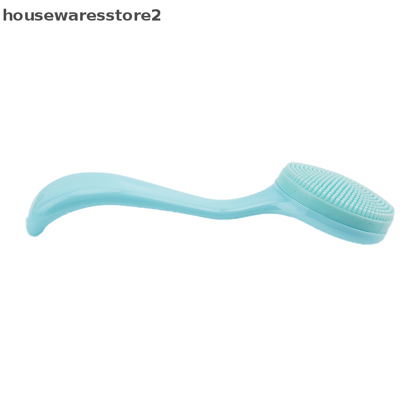 Set 2 Bàn Chải Rửa Mặt Silicone Mềm Mát Xa Loại Bỏ Mụn Đầu Đen