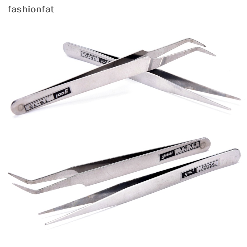 Set 2 Nhíp Inox Gắp Lông Mi / Trang Trí Móng Nghệ Thuật