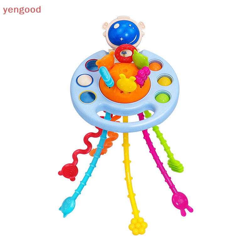 Đồ Chơi Dây Kéo Bằng Silicone Phát Triển Răng Cho Bé