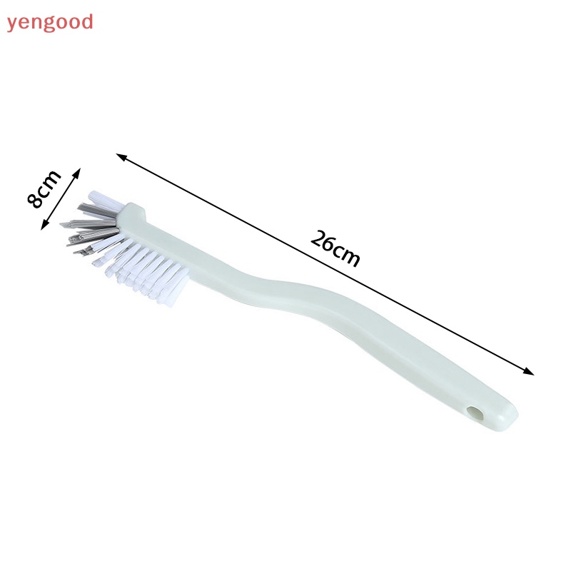 (YGD) Bàn Chải Cong Chà Rửa Nhà Bếp / Phòng Tắm Tay Cầm Cong