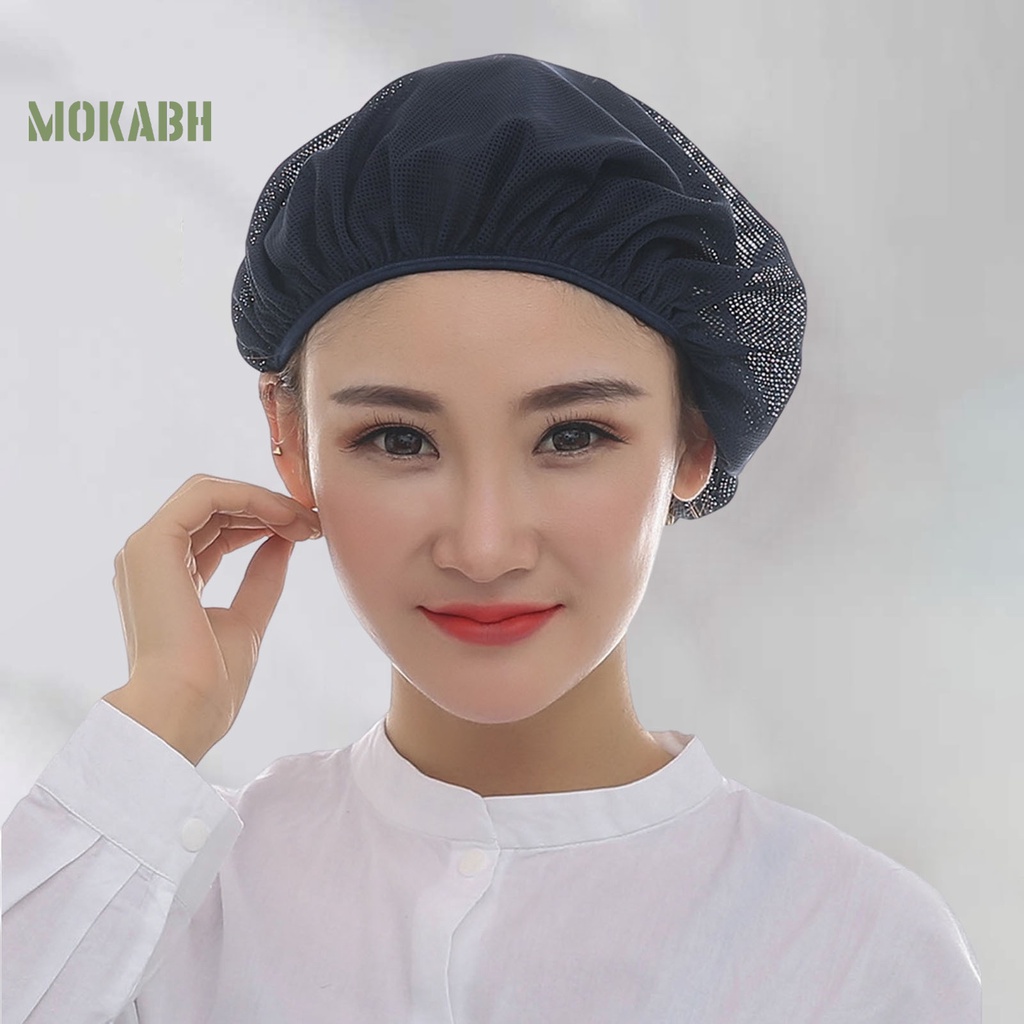 [Mok Abh] Mũ Lưới Thoáng Khí Chống Rớt Chống Bụi Chống Ngã Có Thể Điều Chỉnh Dành Cho Nam Nữ Làm Việc Hàng Ngày