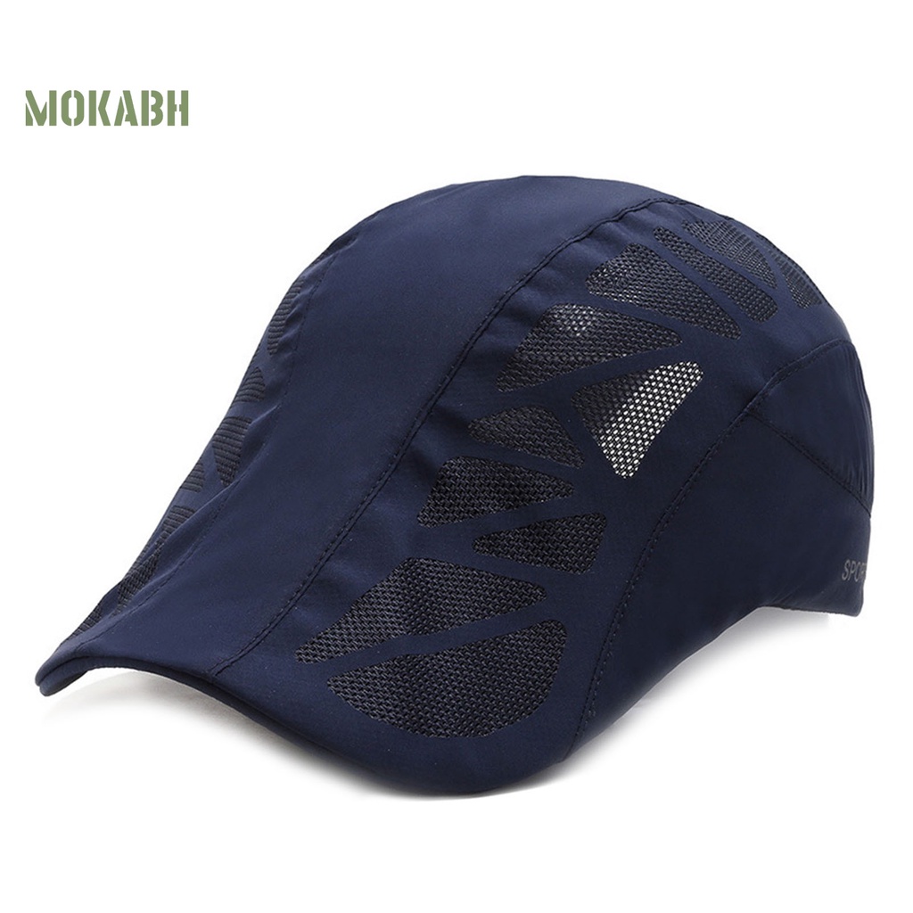 Mũ Lưỡi Trai Chống Nắng Phối Lưới Thoáng Khí Nhanh Khô Thời Trang Mùa Hè Cho Nam