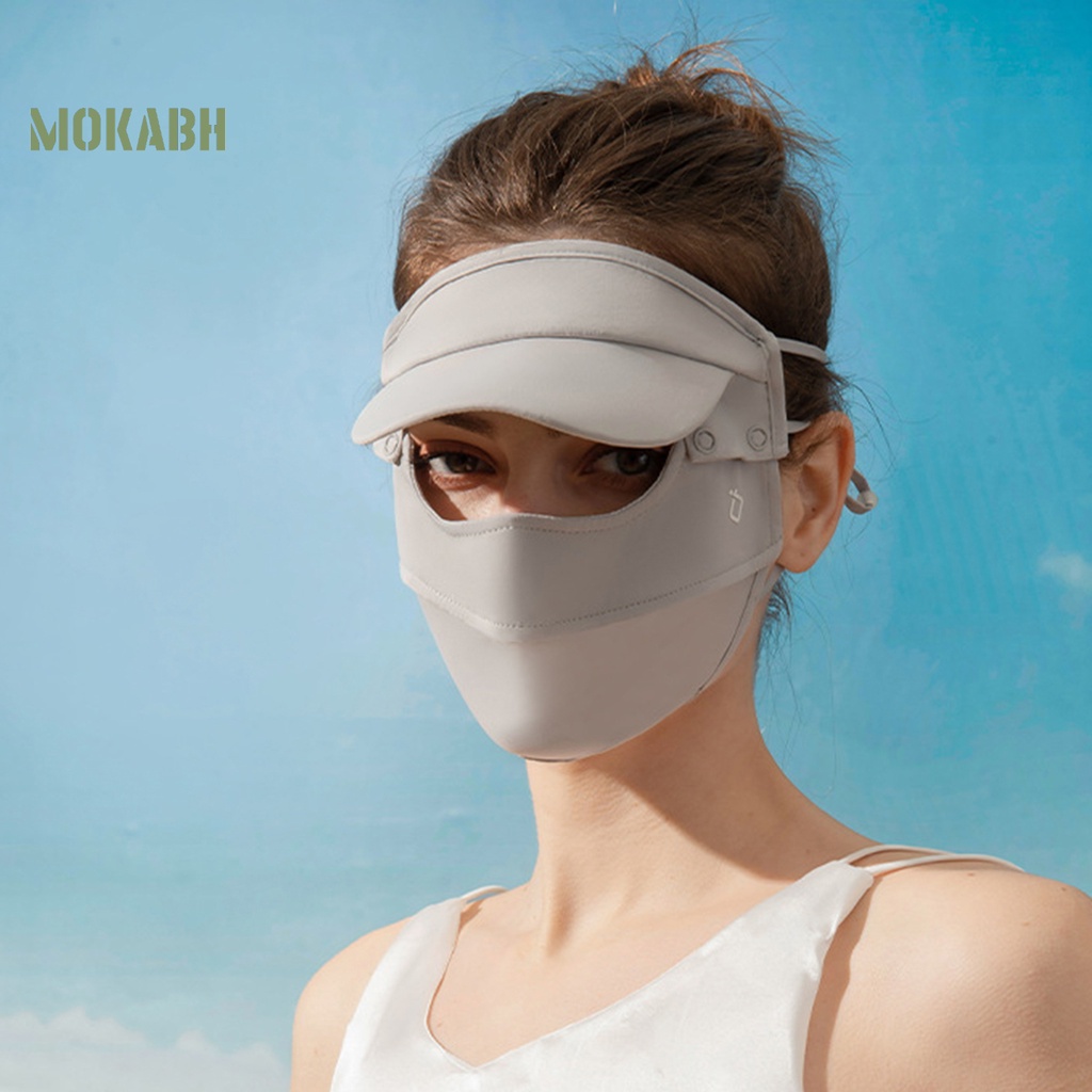 [Mok Abh] Băng Cài Đầu Gắn Vành Xe Đạp Có Lỗ Thoáng Khí Có Thể Tháo Rời Bảo Vệ Khuôn Mặt