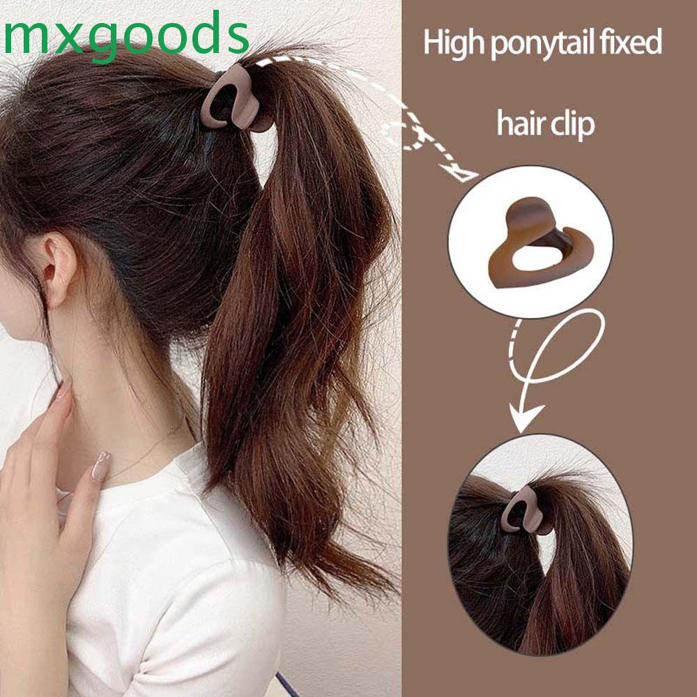 Kẹp Càng Cua Mini Màu Trơn Đơn Giản Sáng Tạo Cho Nữ MXGOODS