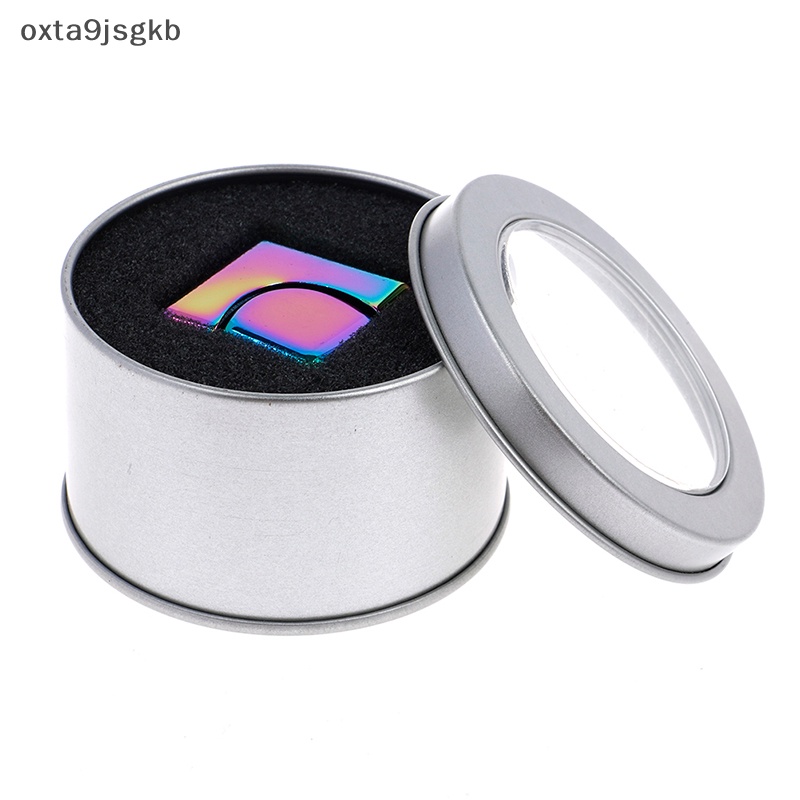 Đầy màu sắc giảm căng thẳng Đồ chơi kim loại tay Spinner im lặng đầu ngón tay Spinner