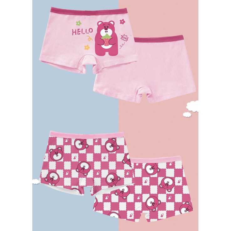 Quần Lót boxer cotton Mỏng Không Tiêu Chuẩn Mùa Hè 2023 Mới Cho Bé Gái Zeng
