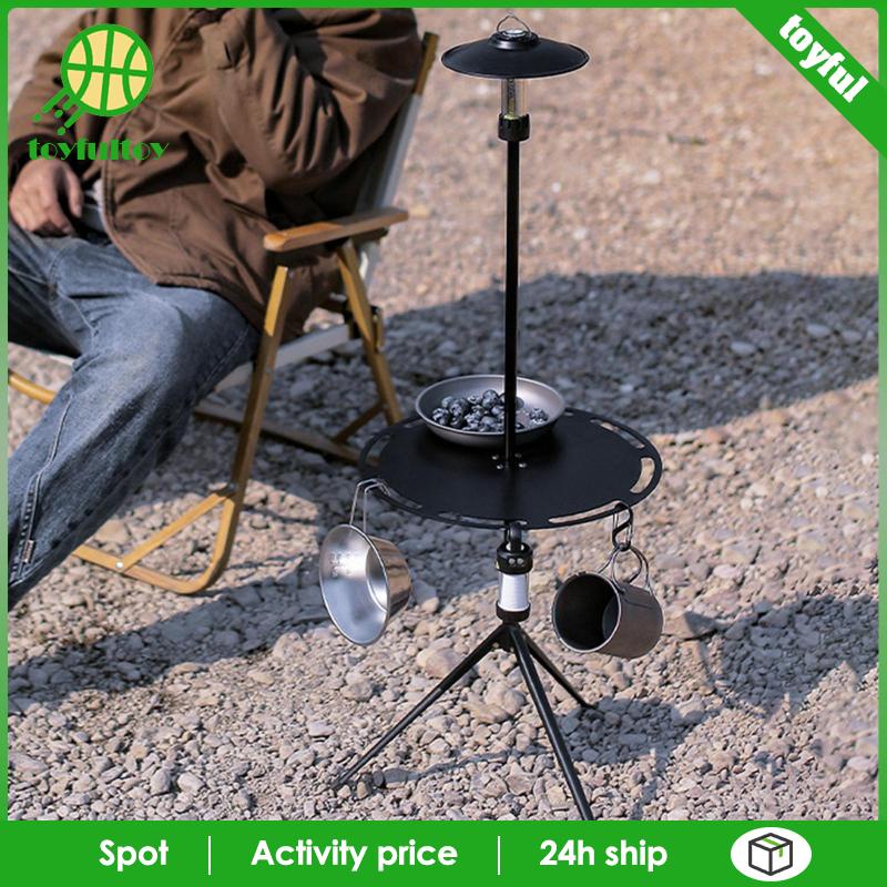 Giá Đỡ Đèn Lồng Cắm Trại 1 / 4 Bằng Kim Loại Tiện Lợi