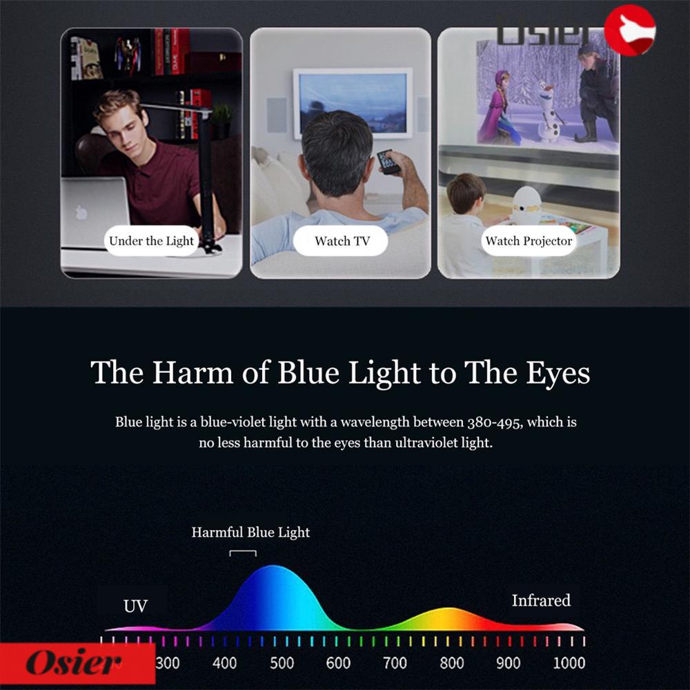 Kính Chống Bức Xạ OSIER1 Thời Trang Cho Nam Và Nữ